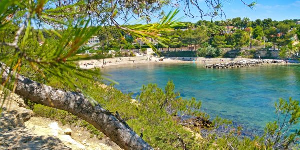 La plage du Cap Rousset La plage du Cap Rousset
